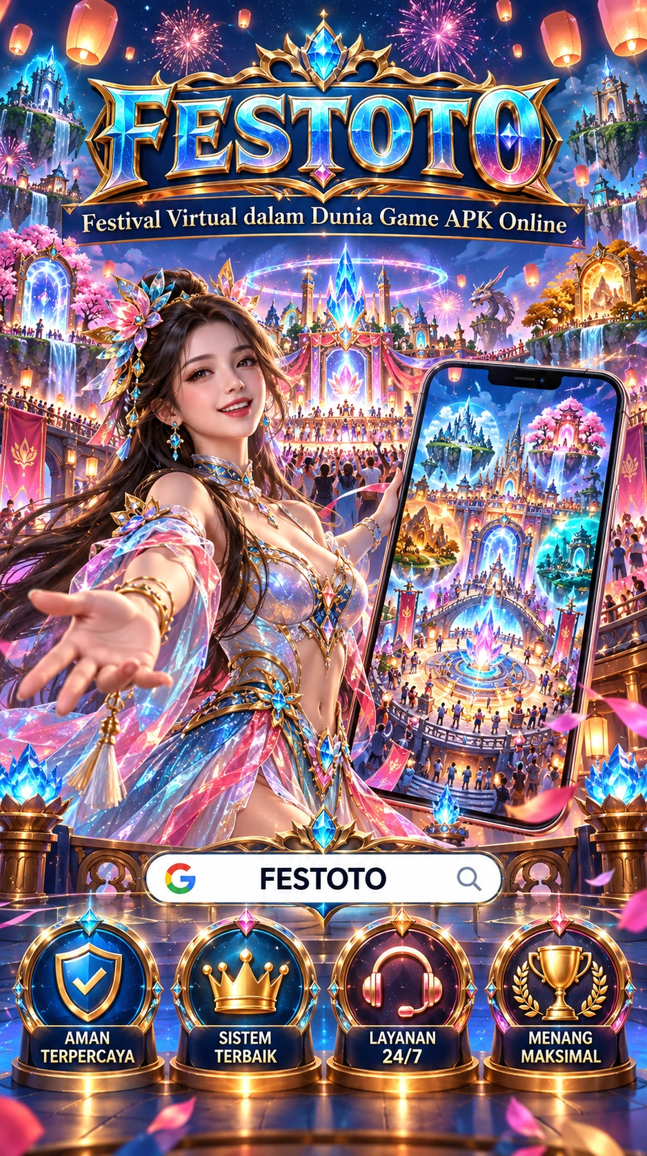 Pratinjau antarmuka FESTOTO — aplikasi APK resmi Android v2.0.3